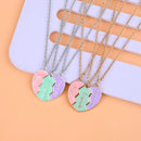 Conjunto de Colares Femininos Best Friends Forever - 3 Unidades