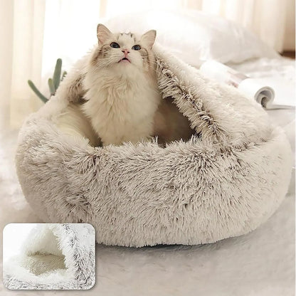 Cama para pets de pelúcia