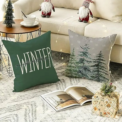 Capa decorativa para almofada - Natal