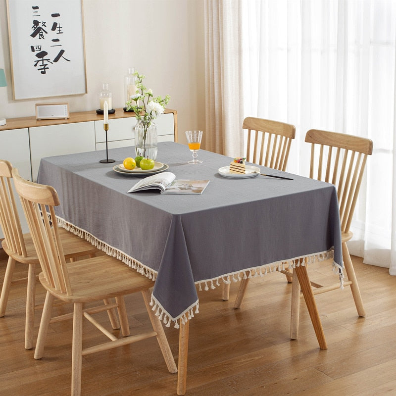 Toalha de Mesa Jacquard Lisa
