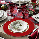 Kit 4 Sousplat Redondo de Natal