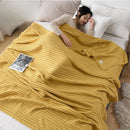 Cobertor de solteiro Waffle