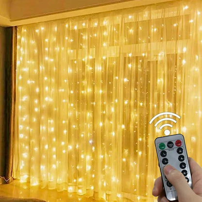 Cortina de luz de Natal 3M