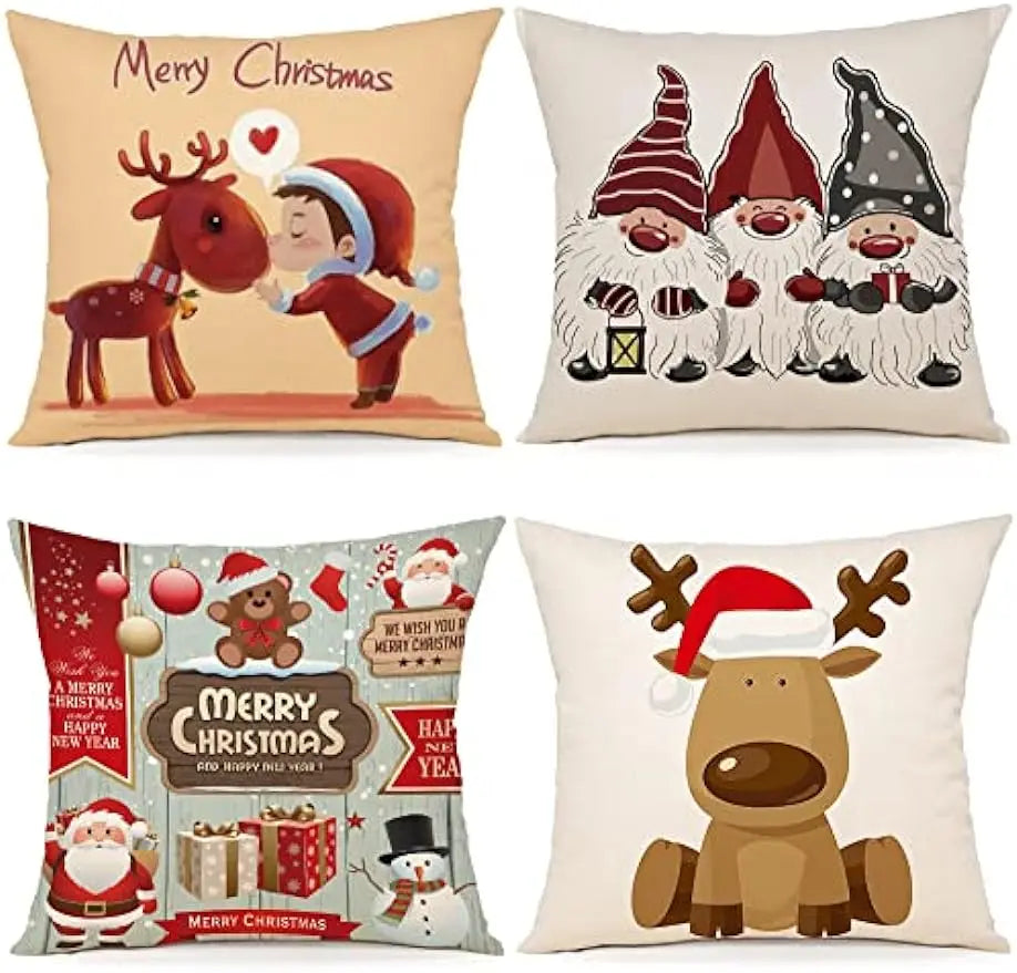 Capa decorativa para almofada - Natal