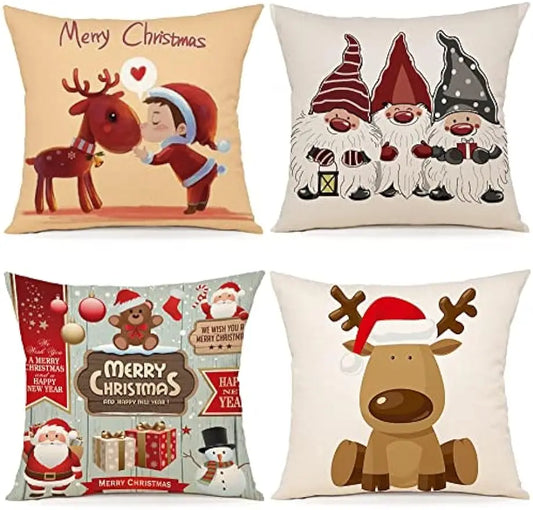 Capa decorativa para almofada - Natal