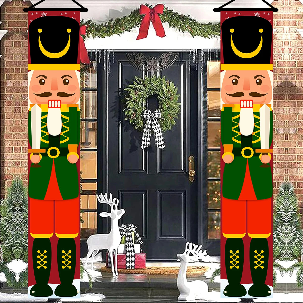 Banner para porta de Natal