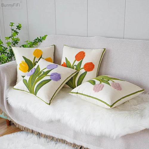 Capa para Almofada Floral
