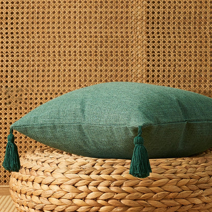 Capa para Almofada em Algodão e Linho 45x45cm