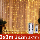 Cortina de luz de Natal 3M