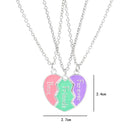 Conjunto de Colares Femininos Best Friends Forever - 3 Unidades