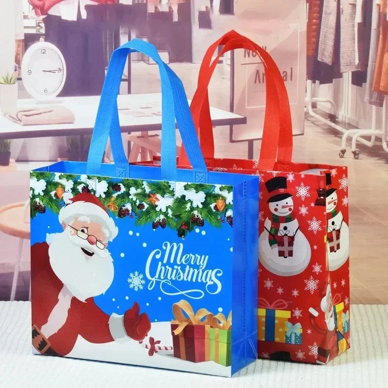 Sacola resistente para presente de Natal
