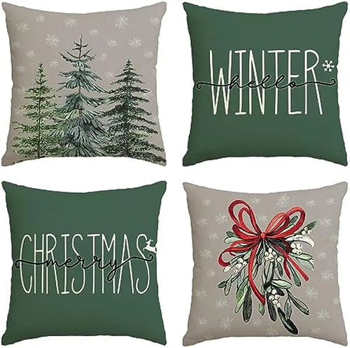 Capa decorativa para almofada - Natal
