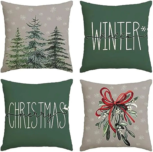 Capa decorativa para almofada - Natal