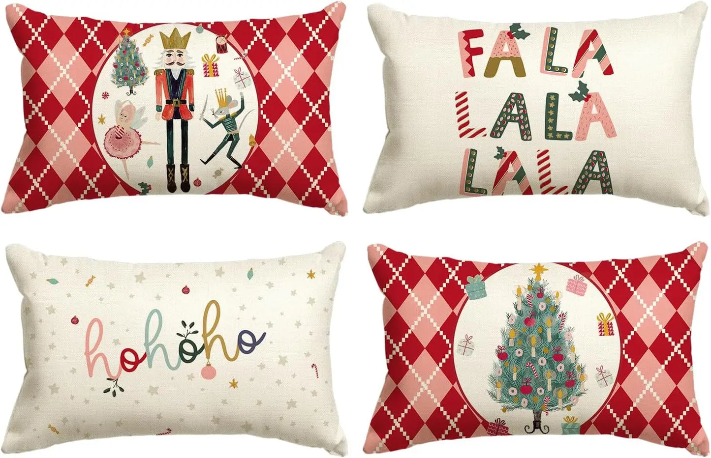 Capa decorativa para almofada - Natal