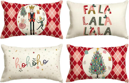 Capa decorativa para almofada - Natal