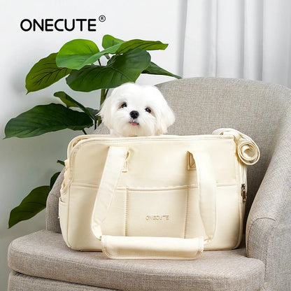 Bolsa de ombro portátil para cães pequenos