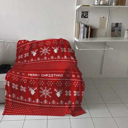 Manta de flanela de Natal
