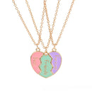 Conjunto de Colares Femininos Best Friends Forever - 3 Unidades