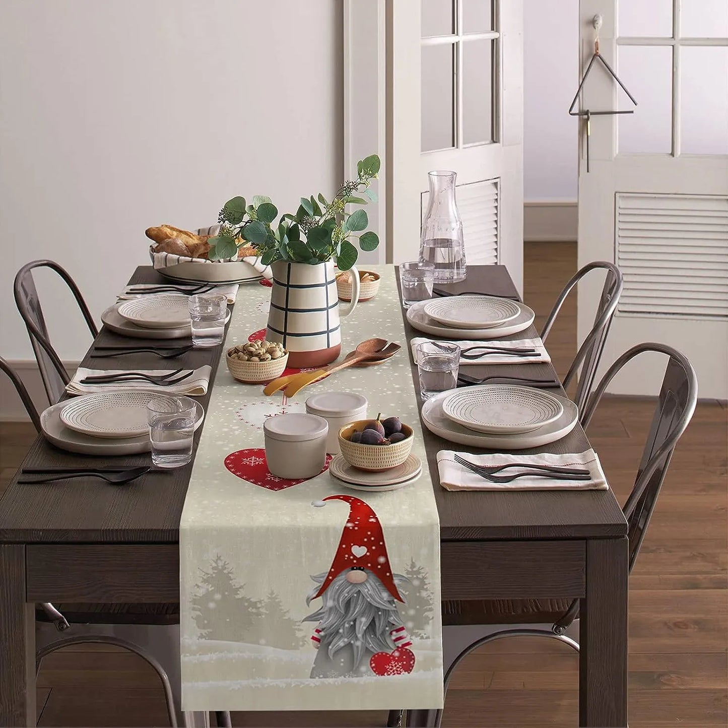 Trilho de Mesa/Caminho de Mesa de Natal - Gnomo