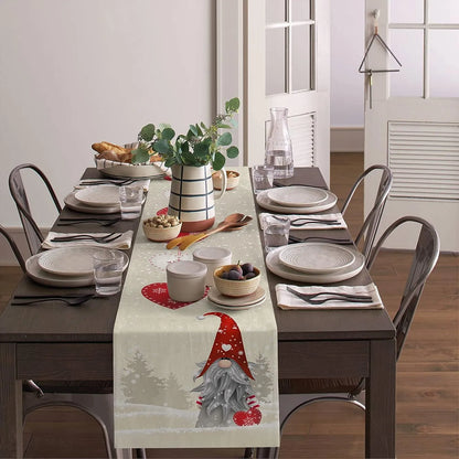 Trilho de Mesa/Caminho de Mesa de Natal - Gnomo