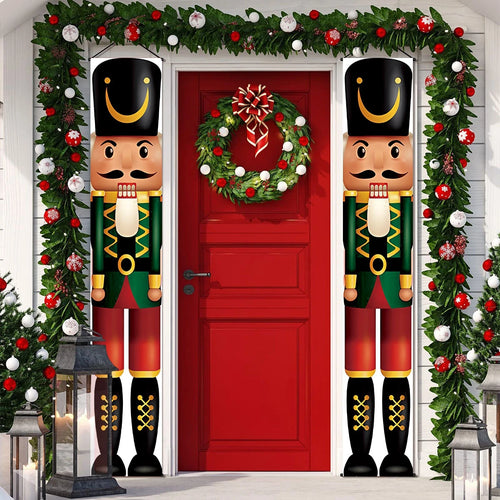 Banner para porta de Natal