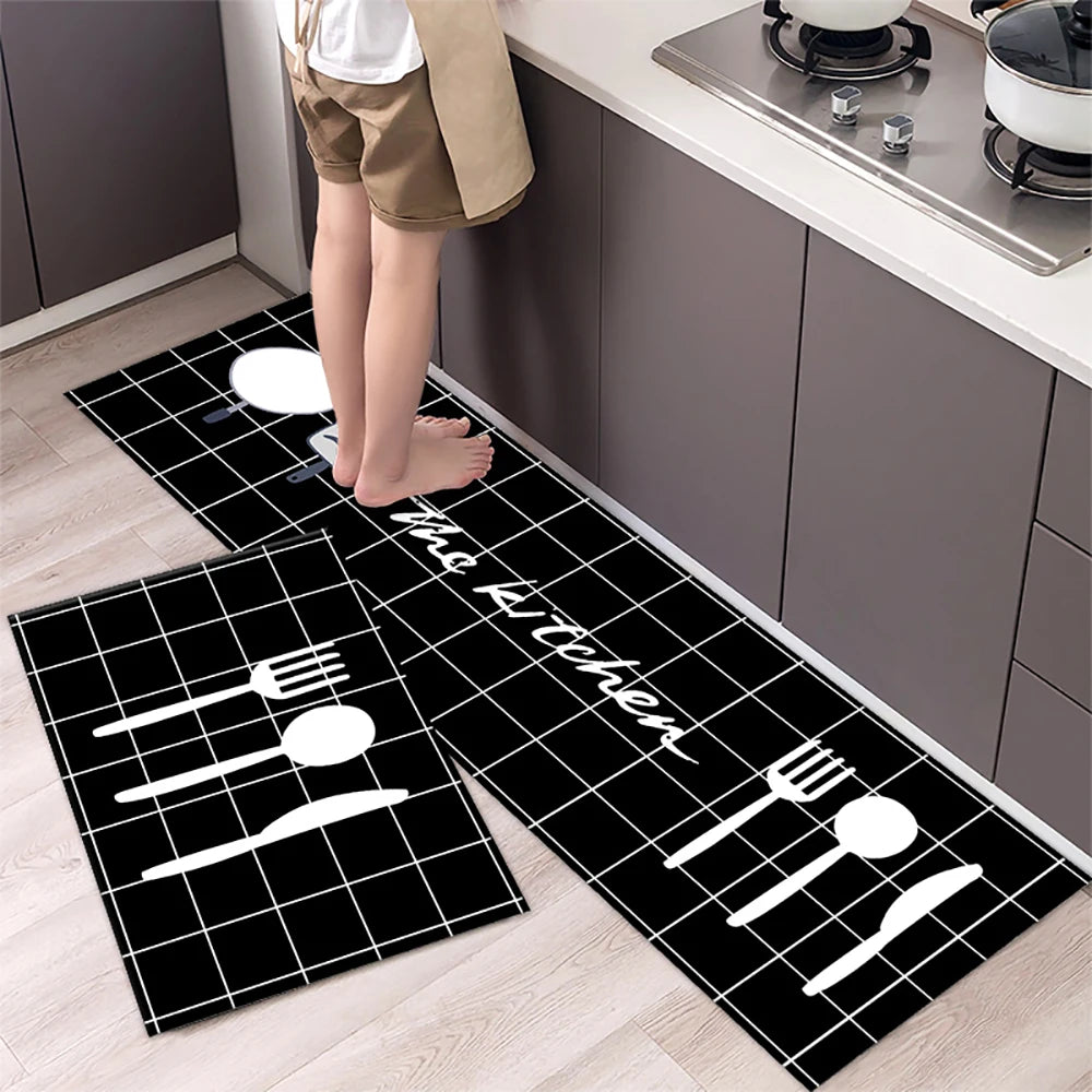 Tapete de cozinha antiderrapante