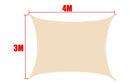 Tela de Sombreamento Retangular/Quadrada Cor Bege