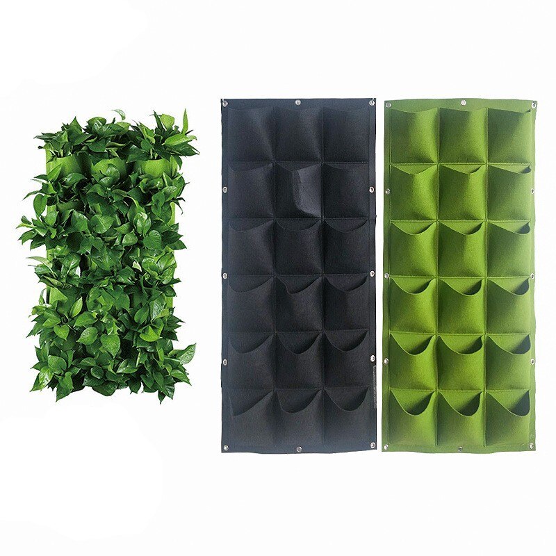 Painel de Jardim Vertical com Plantas Artificiais