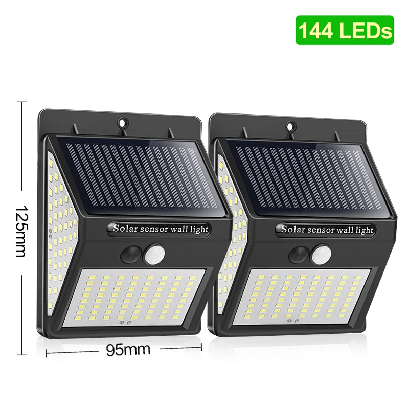 Luz LED Solar para Área Externa