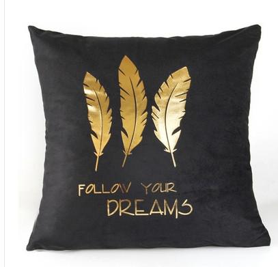 Capas para Almofadas Golden Leaves