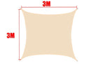 Tela de Sombreamento Retangular/Quadrada Cor Bege