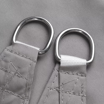 Tela de Sombreamento Triangular Cor Cinza