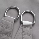 Tela de Sombreamento Triangular Cor Cinza