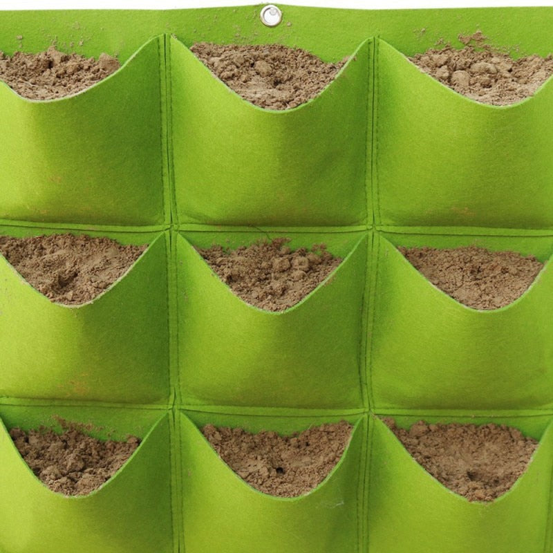 Painel de Jardim Vertical com Plantas Artificiais