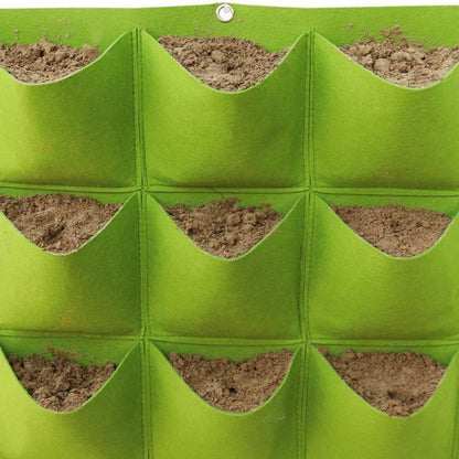 Painel de Jardim Vertical com Plantas Artificiais