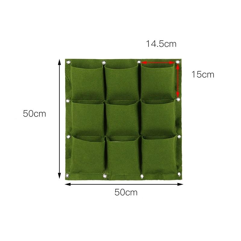 Painel de Jardim Vertical com Plantas Artificiais