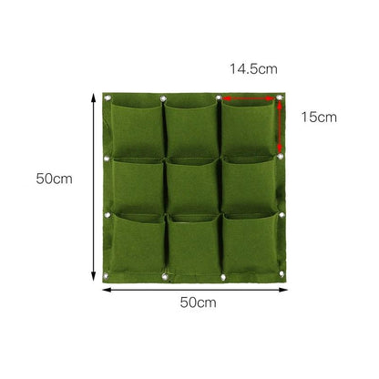 Painel de Jardim Vertical com Plantas Artificiais