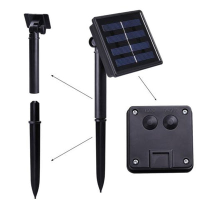 Luz de LED Energia Solar para Decoração Externa