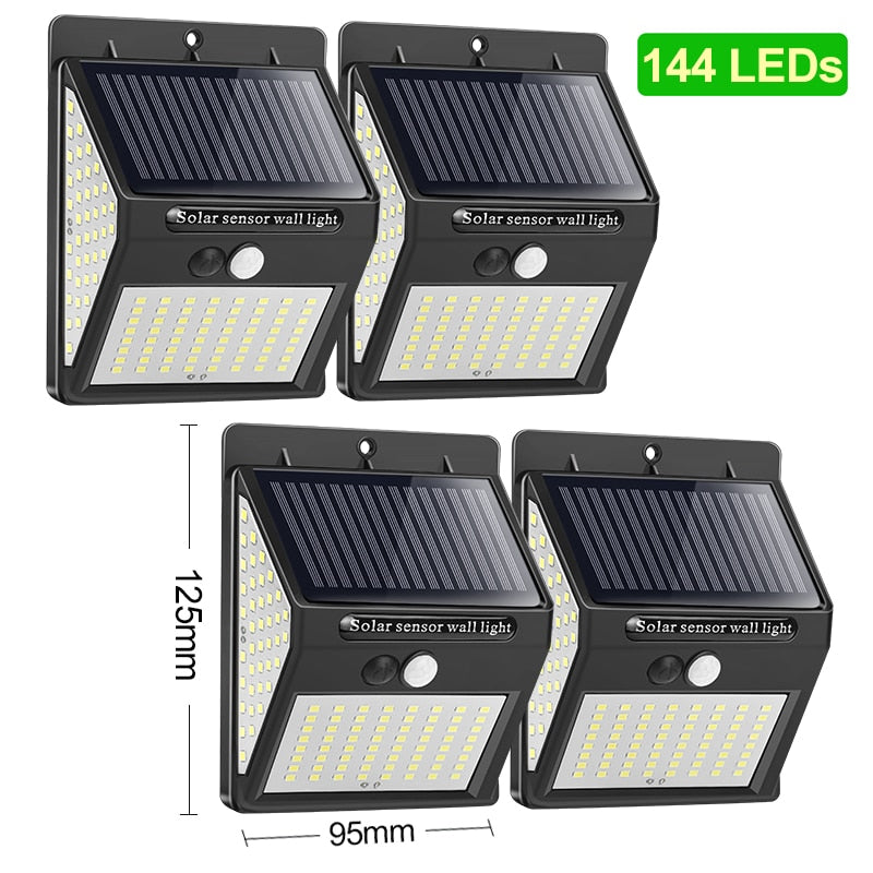 Luz LED Solar para Área Externa