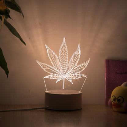 Luminária de LED em Acrílico para Decoração