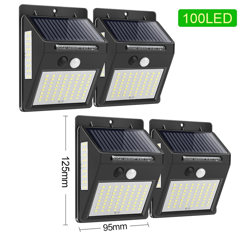 Luz LED Solar para Área Externa