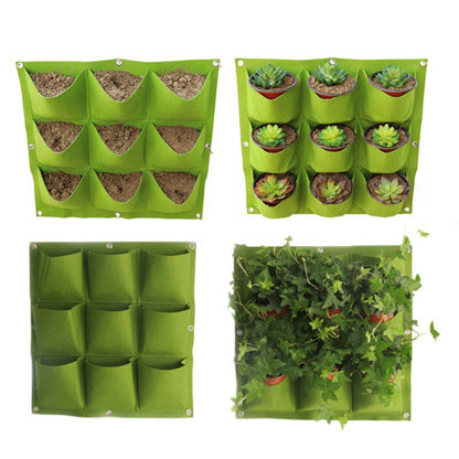 Painel de Jardim Vertical com Plantas Artificiais