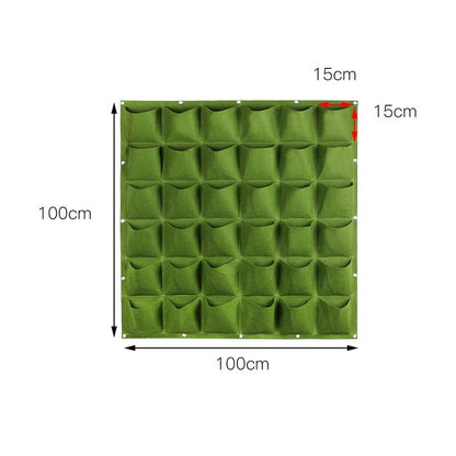 Painel de Jardim Vertical com Plantas Artificiais