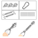 Tela de Sombreamento Triangular Cor Cinza