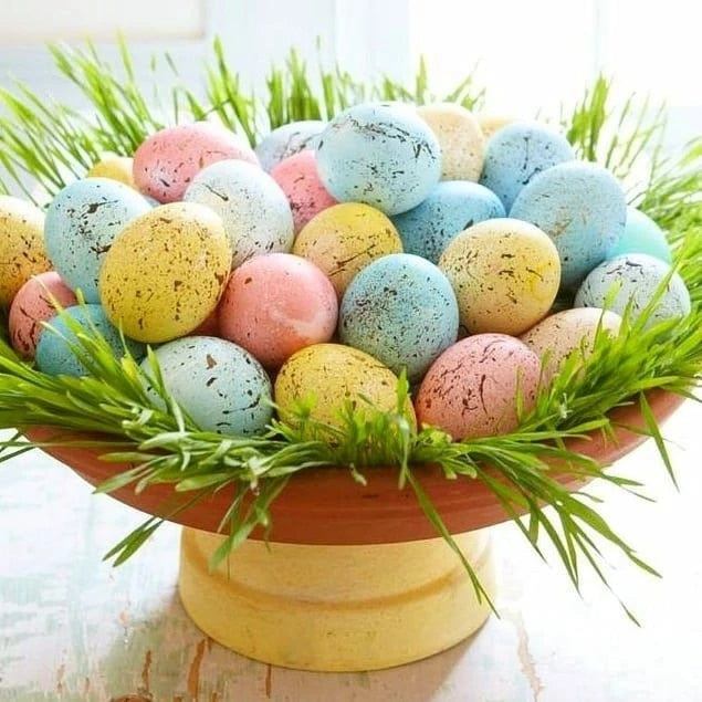 Ovos de Espuma para decoração - Páscoa
