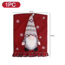 Capa Decorativa Encosto de Cadeira - Natal