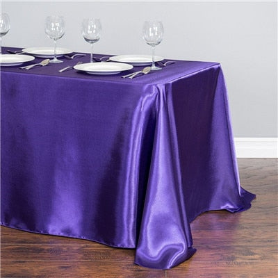 Toalha de Mesa de Cetim — Coleção 3