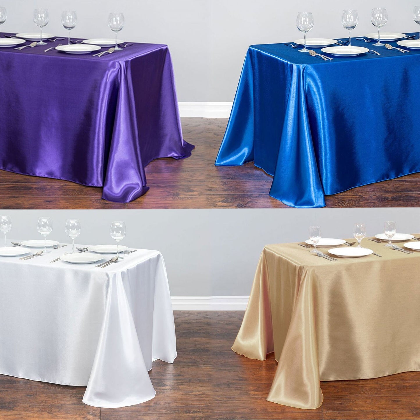 Toalha de Mesa de Cetim — Coleção 2