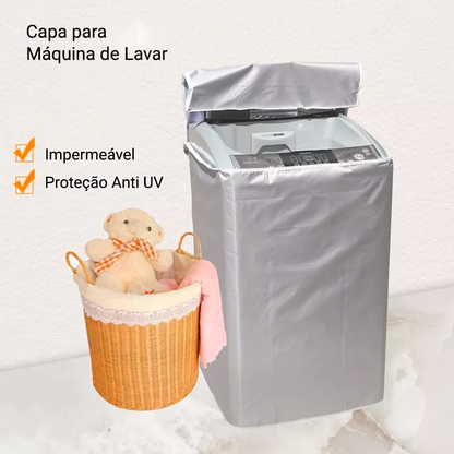 Capa para Máquina de Lavar Impermeável