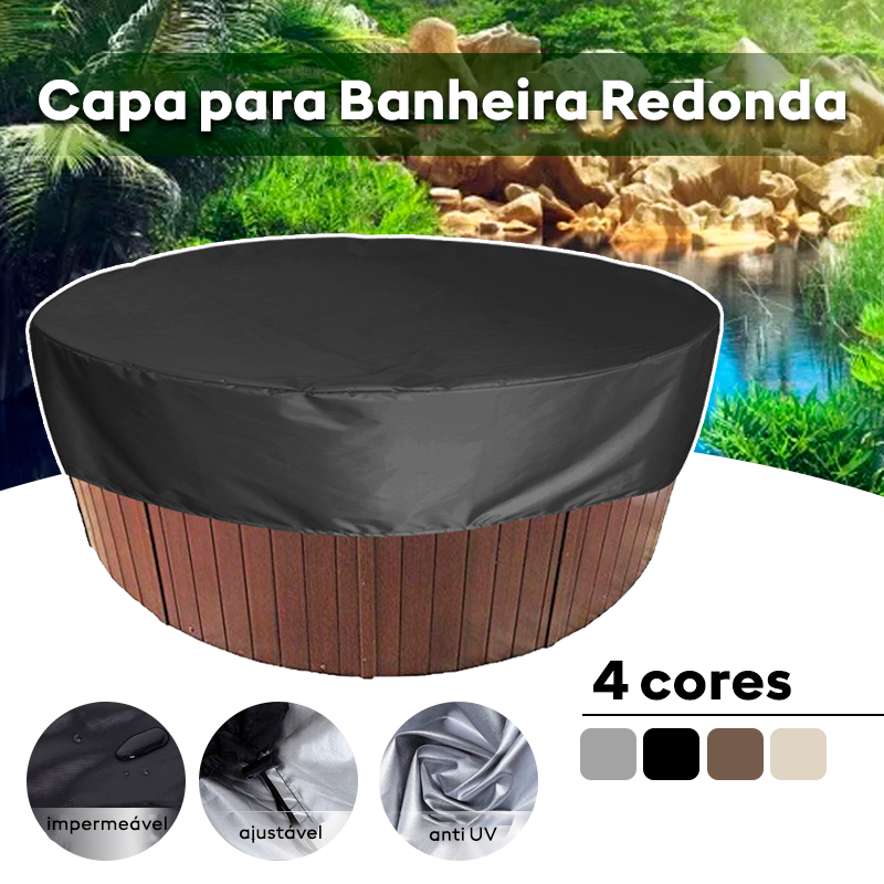 Capa para Banheira Redonda